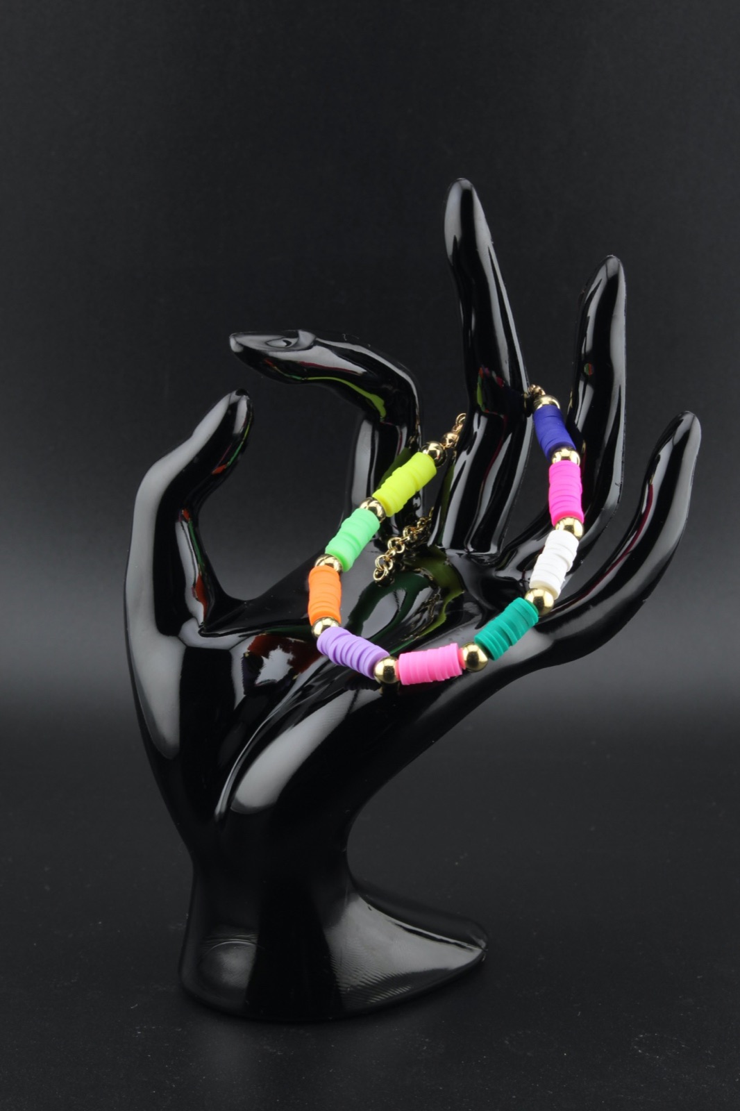 Rainbow Surf Stack Bracelet