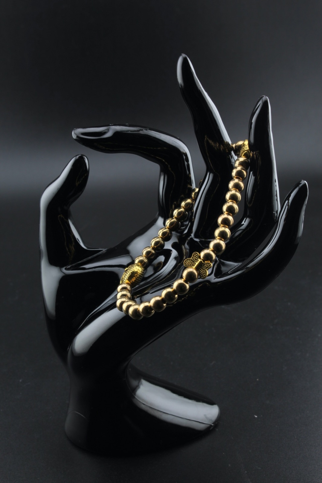 Golden Buddha Butterfly Bracelet
