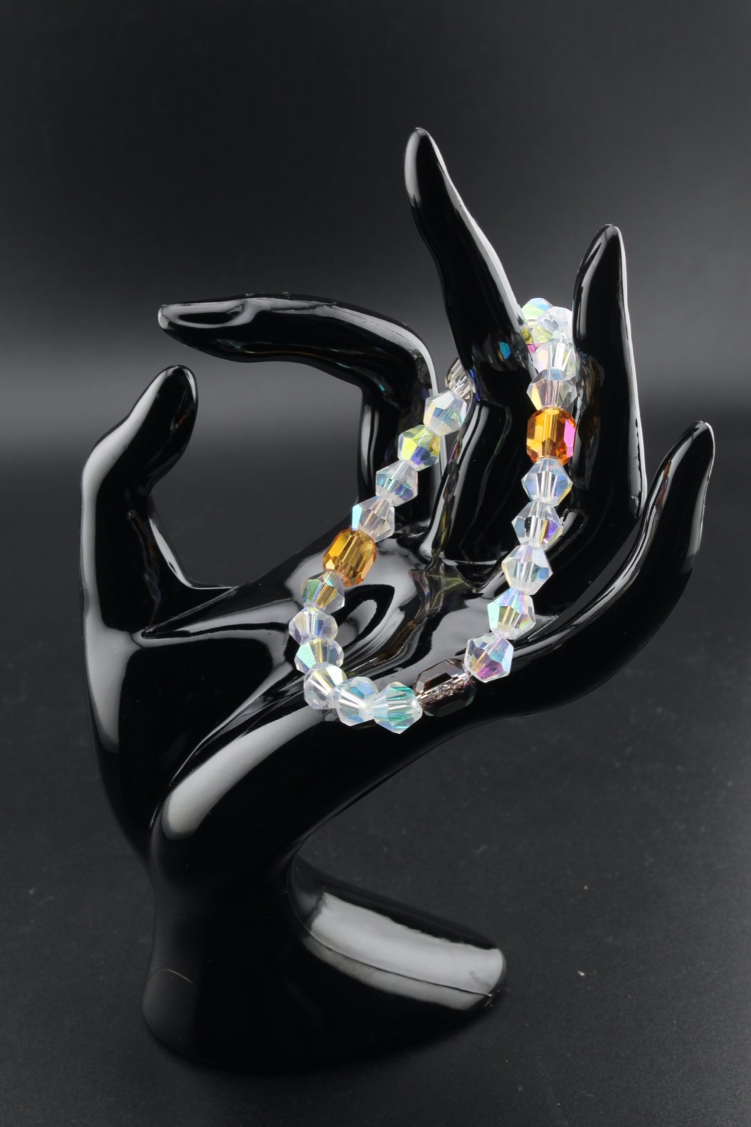 Amber Dusk Crystal Bracelet