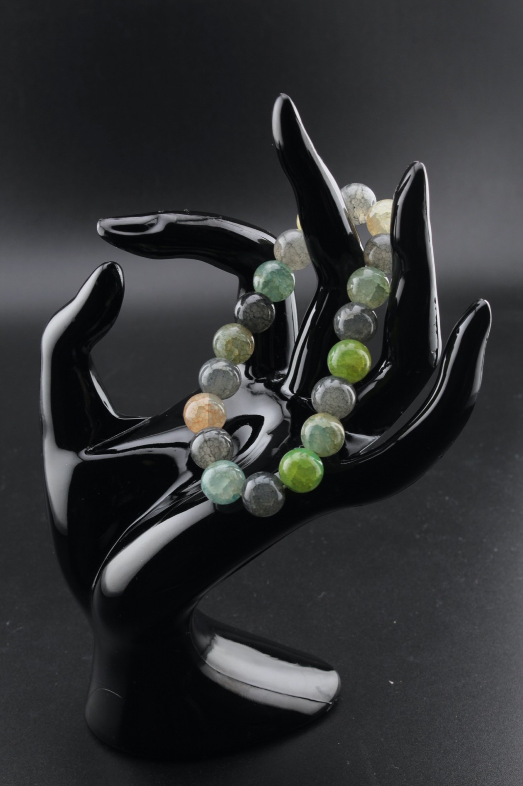 Mossy Agate Marble Bracelet
