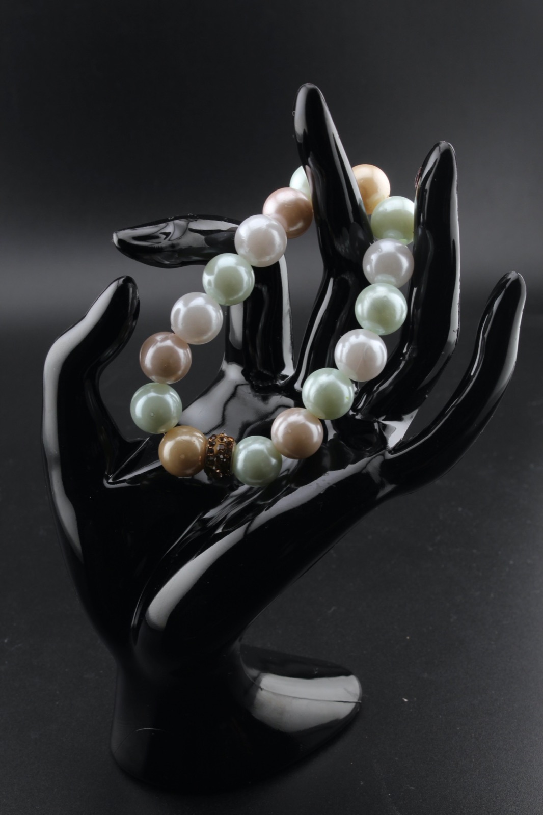 Sugared Pastel Pearl Bracelet