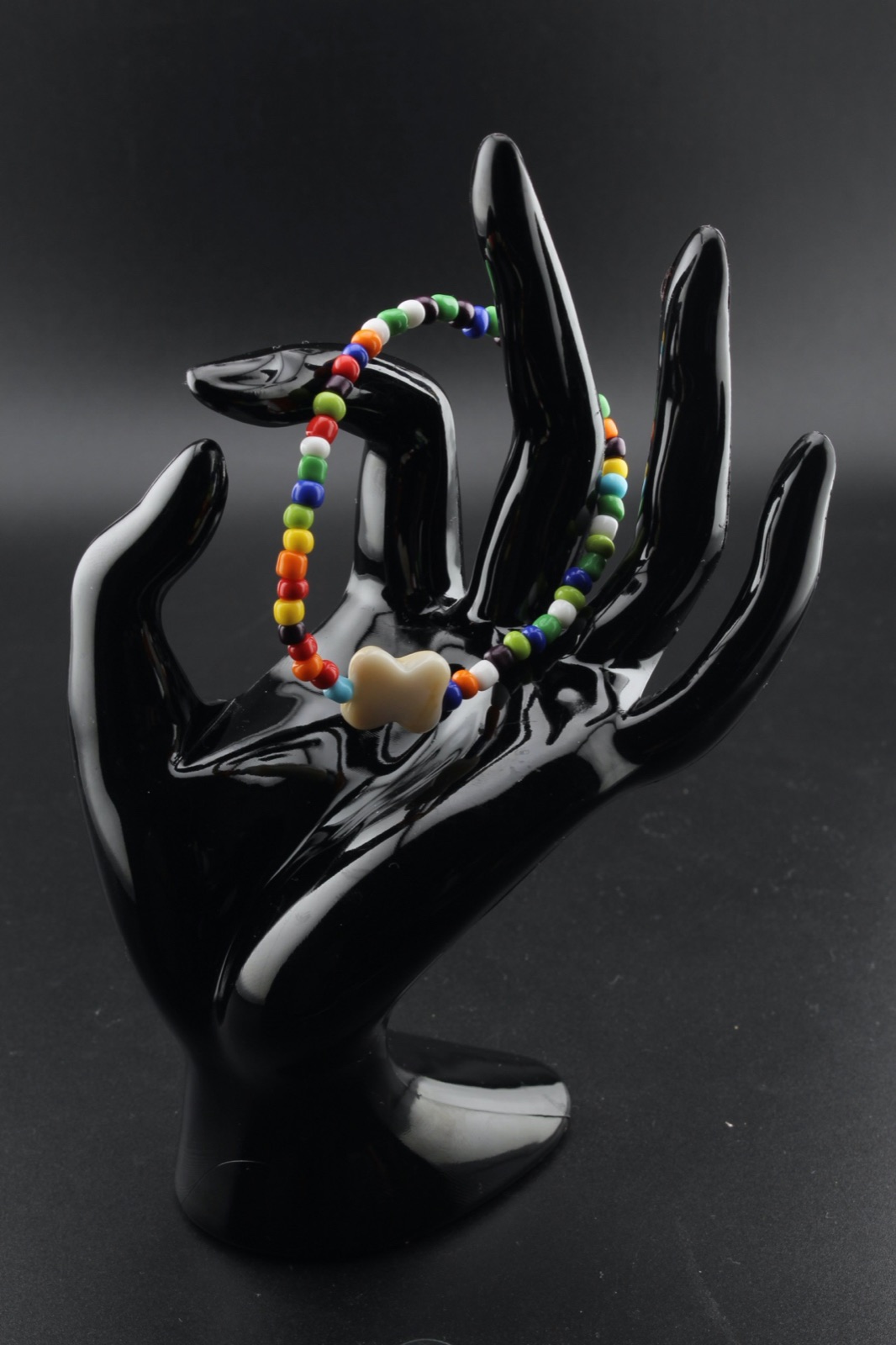 Butterfly Confetti Bead Bracelet