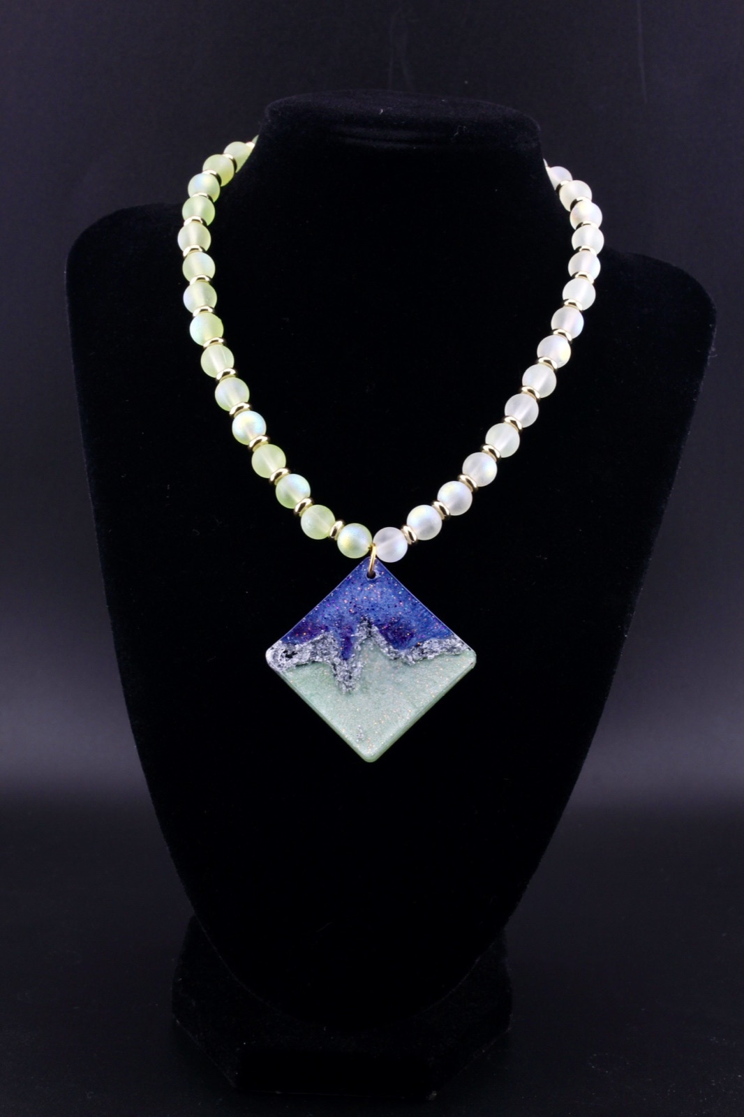Night Dune Glitter Pendant