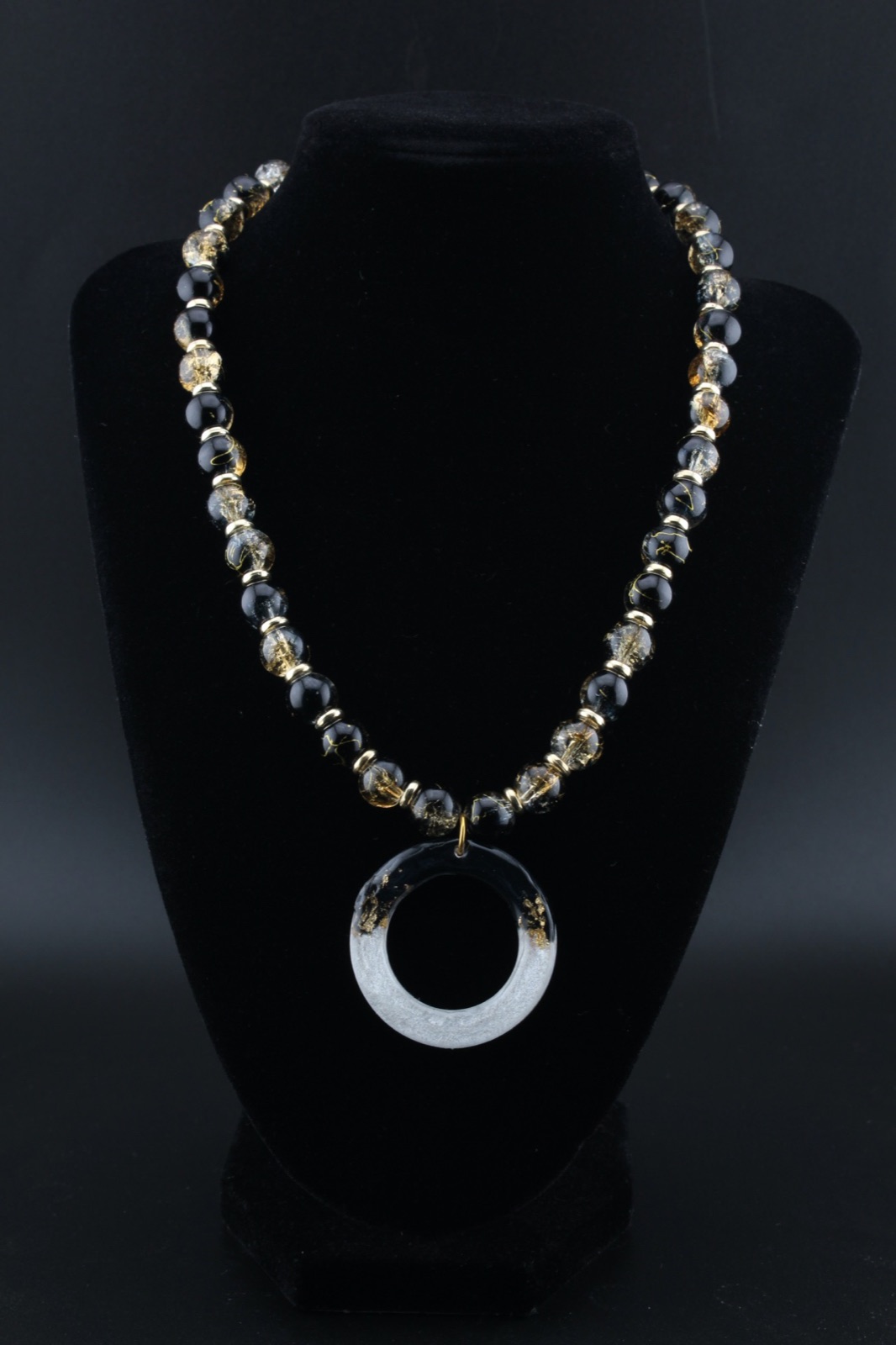Gilded Circle Pendant