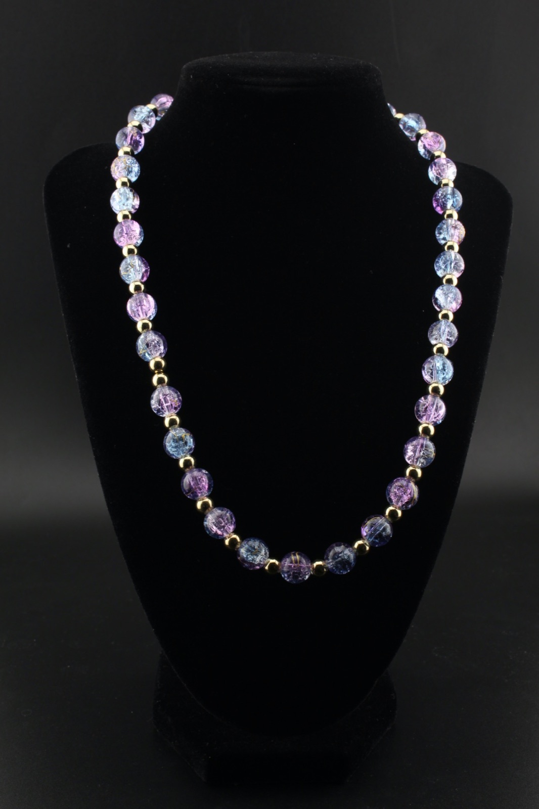 Twilight Crackle Necklace